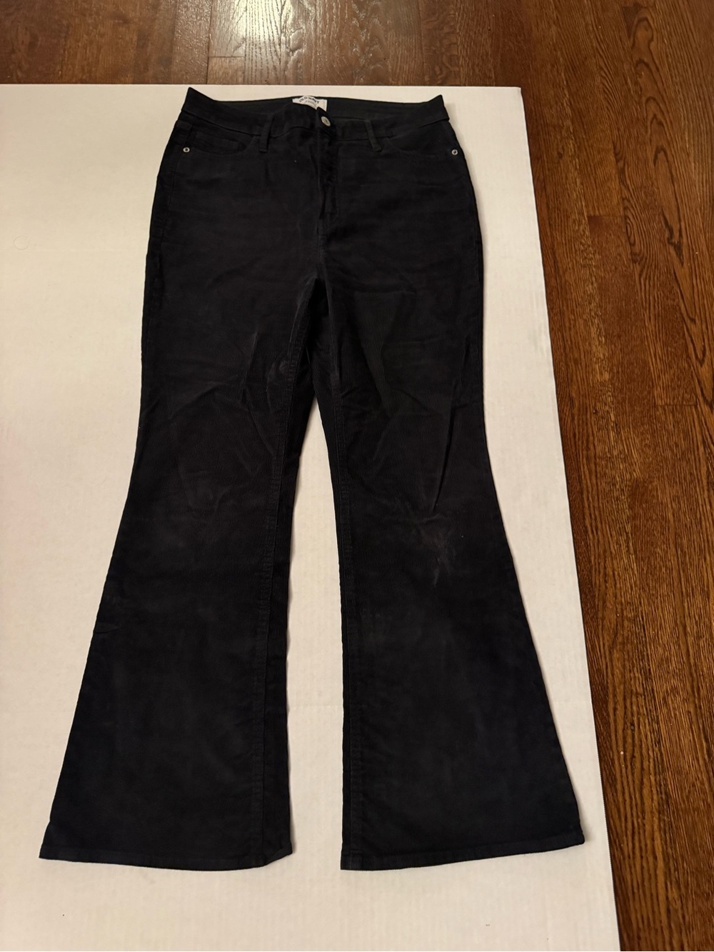 Old Navy High Rise Black Boot Cut Corduroy Pants